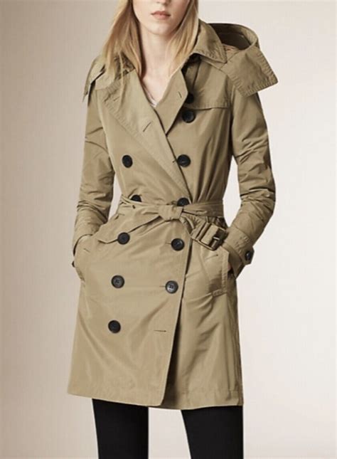 Burberry Balmoral Hooded Trench Coat 